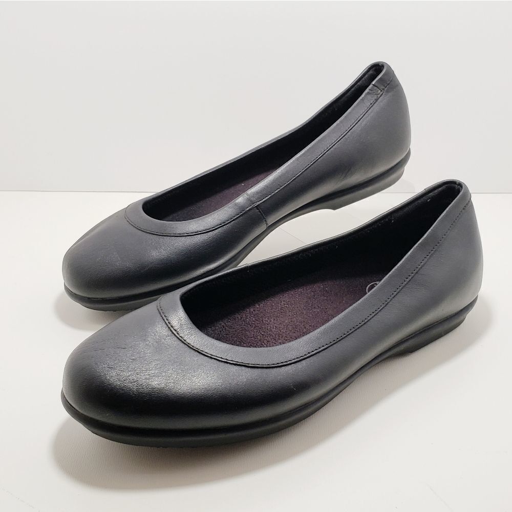 Crocs Women’s Crocs At Work Ballet Flats Black